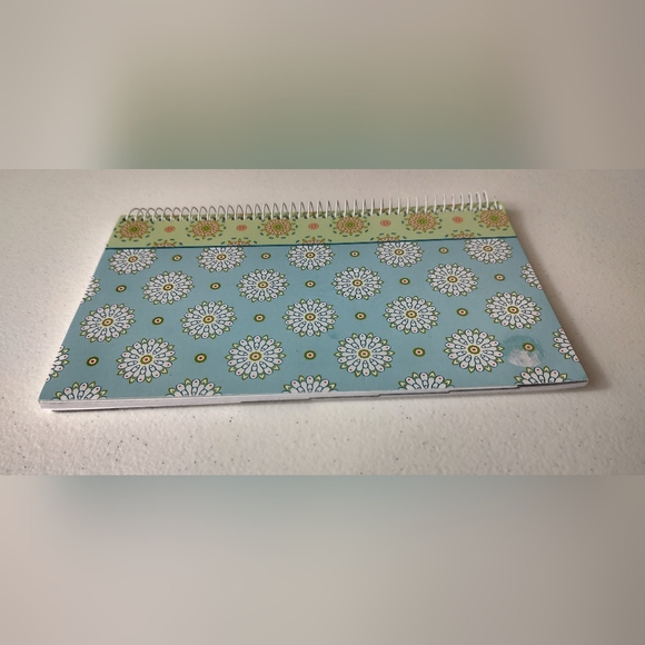 Internet Website Address Login Username Password Book Spiral Daisy Cover New - Picture 4 of 5